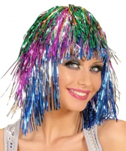 Perruque Disco Multicolore