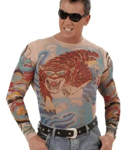 Tee Shirt Tatoo Dragon Homme