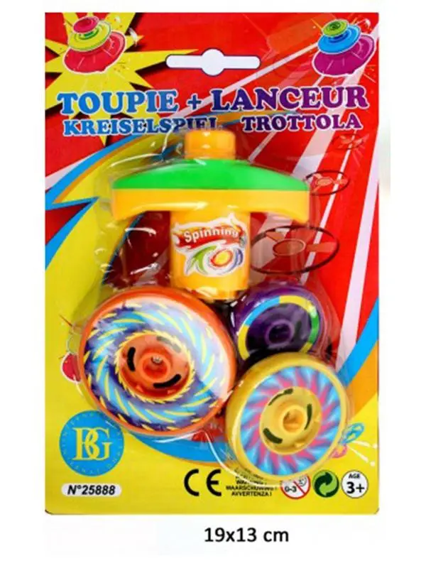 3 Toupies + Lanceur 4 3 Toupies + Lanceur – Image 2