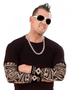 Paire De Manches Tatouées Tribal -Halloween Soldes Magasin 4d4461240f291ee5db9614ae7977897a