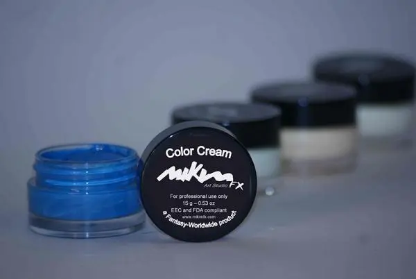 Fard Crème Mikim Professionnel Bleu Roi F15 3 Fard Crème Mikim Professionnel Bleu Roi F15