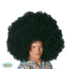 Perruque Afro Géante Noire -Halloween Soldes Magasin 6348