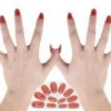 12 Faux Ongles Rouges Avec Adhésif -Halloween Soldes Magasin 667c2e18fbaa98b635b5fb8e787874c9