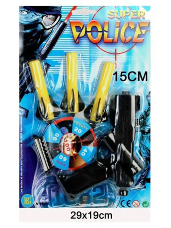 Pistolet Fleches Mousse Et Cible (E9-9) 4 Pistolet Fleches Mousse Et Cible (E9-9) – Image 2