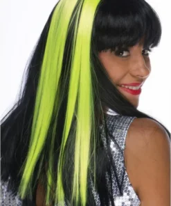 Paire D'extensions Cheveux Fluo Vert