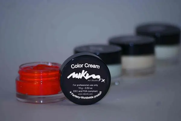 Fard Crème Mikim Professionnel Rouge Vif F8 3 Fard Crème Mikim Professionnel Rouge Vif F8