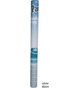 Canon à Confettis Papier Argenté 60cm