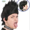 Perruque Punk Noire -Halloween Soldes Magasin b12b844ec0e3d04d8d22c801bd850f0f