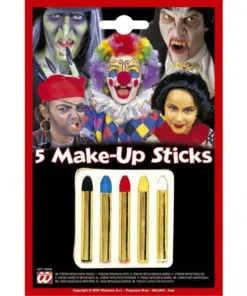 Boite De 5 Crayons Gras De Carnaval