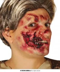 Cicatrice Demi-bouche Latex