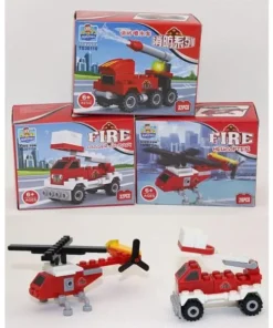 Boite De Construction Pompier (E4-9)