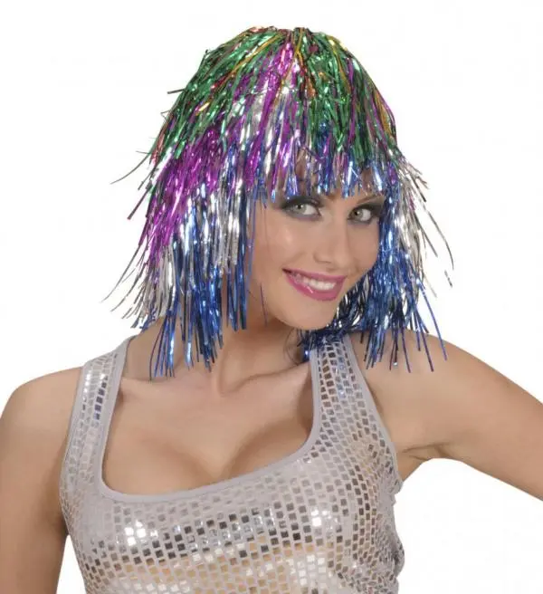 Perruque Disco Multicolore 4 Perruque Disco Multicolore – Image 2