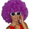 Perruque Afro Violette