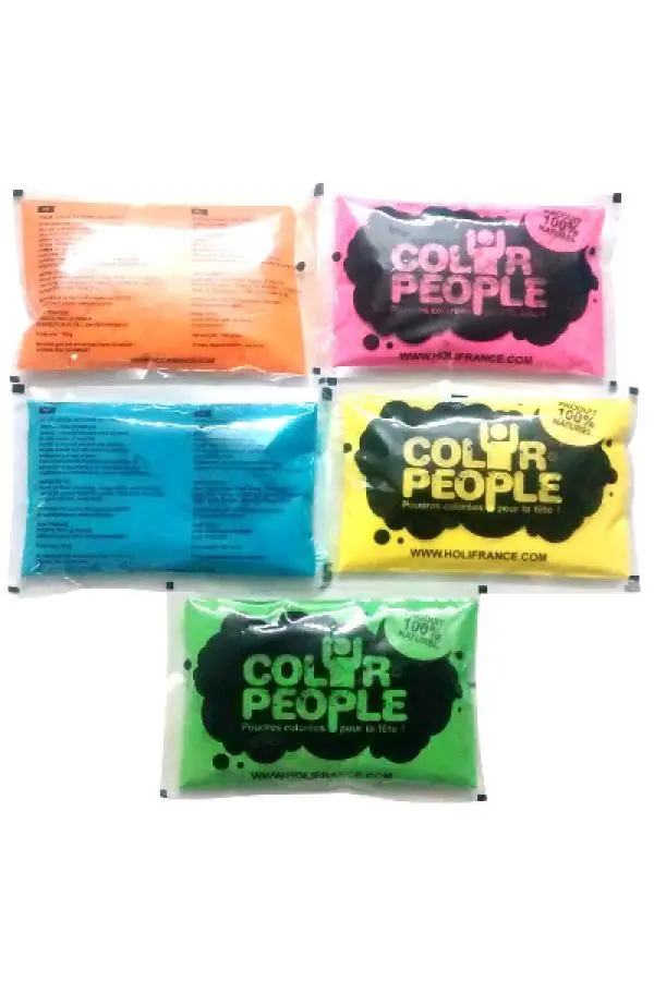 Poudre Holi Sachet De 1 Kg 4 Poudre Holi Sachet De 1 Kg – Image 2