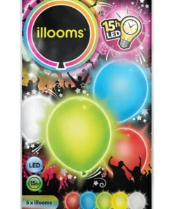 Sachet De 5 Ballons Lumineux à LED