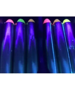 6 Crayons Gras Fluo Effet UV