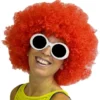 Perruque Afro Rouge -Halloween Soldes Magasin f7118a4c225f858b4cef84e676737351