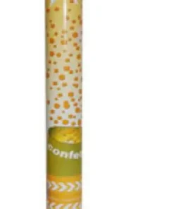 Canon à Confettis Metal Or 60cm
